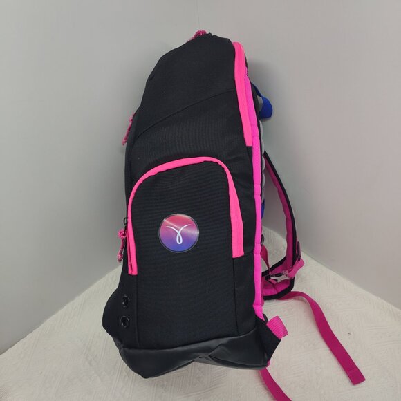 Nike Black Backpack with Pink and Purple Accents - Picture 4 of 4